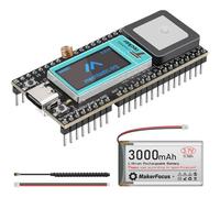 MEVRONISSHOP-Traceur sans fil avec batterie de 3000 mAh, prise en charge GPS, GLONASS, localisation multi-système, ESP32 WiFi Bluetooth SX1262 LoRa UC6580 pour GPS Meshtastic