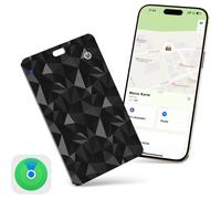 MEVRONISSHOP-Tracker Ultra Mince ¿ Compatible avec Apple «Localiser» (iOS Uniquement Find My), GPS Tracker Rechargeable, Mini Traceur GPS pour Portefeuille, Clés, Valise Alternative à l'AirTag