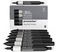 Mevronisshop-W&n Promarker Set X6 Tons Neutres