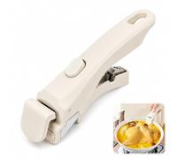 Mewneap Poignée Détachable pour Casserole Universelle Amovible Résistante à la Chaleur 250°C Support 10kg Poignée Antidérapante Compatible avec Tefal la Plupart des Ustensiles de Cuisine