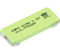 Mexcel HPE-F6-800 Pile rechargeable spéciale prismatique cosses à souder en U NiMH 1.2 V 770 mAh 1 pc(s)
