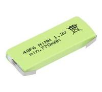 Mexcel HPE-F6-800 Pile rechargeable spéciale prismatique cosses à souder en U NiMH 1.2 V 770 mAh G