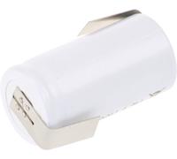 Mexcel -SC1500H Pile rechargeable spéciale Sub-C résiste aux températures élevées, cosses à souder en Z, flat-top NiCd 1.2 V 1500