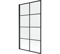 Mexen Alex paroi de douche à une aile 70 x 140 cm, grille noire fix - 893-070-000-70-77 2391 5907709126008