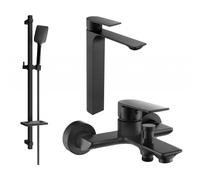 Mexen Alexa DQ62 ensemble de bain, noir - 71213DQ62-70 5939 5907709198593