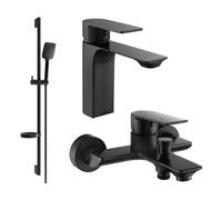 Mexen Alexa DS62 ensemble de baignoire, noir - 71203DS62-70 5921 5907709198371