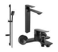 Mexen Alexa DS62 ensemble de bain, noir - 71213DS62-70 5941 5907709198630