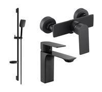 Mexen Alexa DS62 ensemble de douche, noir - 71204DS62-70 5931 5907709198470