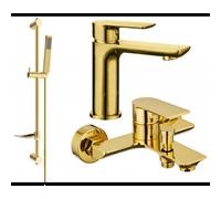 Mexen Alfa DF02 ensemble de bain, doré - 745703DF02-50 5229 5907709182592