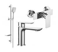Mexen Alfa DF62 ensemble de douche, chrome - 745704DF62-00 5245 5907709182844