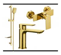 Mexen Alfa DF62 ensemble de douche, or - 745704DF62-50 5248 5907709182875