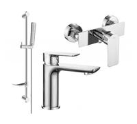 Mexen Alfa DF72 ensemble de douche, chrome - 745704DF72-00 5239 5907709182776