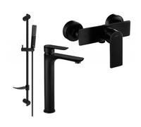 Mexen Alfa DF72 ensemble de douche, noir - 745714DF72-70 5287 5907709183445