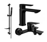 Mexen Alfa DF72 ensemble pour baignoire, noir - 745703DF72-70 5228 5907709182608