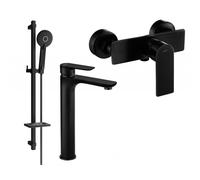 Mexen Alfa DQ40 ensemble de douche, noir - 745714DQ40-70 5284 5907709183377