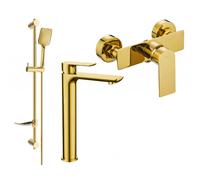 Mexen Alfa DF62 ensemble de douche, doré - 745714DF62-50 5295 5907709183506