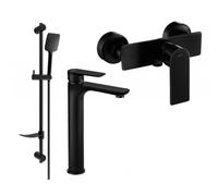 Mexen Alfa DF62 ensemble de douche, noir - 745714DF62-70 5296 5907709183513