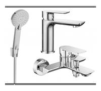 Mexen Alfa R40 ensemble de bain, chromé - 745703R40-00 5251 5907709182912