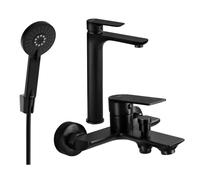 Mexen Alfa R40 ensemble de bain, noir - 745713R40-70 5300 5907709183582