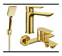 Mexen Alfa R62 ensemble de baignoire, doré - 745703R62-50 5258 5907709183087