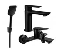 Mexen Alfa R62 ensemble de baignoire, noir - 745703R62-70 5259 5907709183094