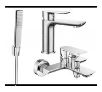 Mexen Alfa R72 ensemble de baignoire, chrome - 745703R72-00 5254 5907709182981