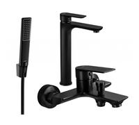 Mexen Alfa R72 ensemble de bain, noir - 745713R72-70 5302 5907709183650