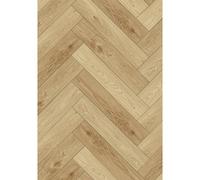 Mexen Anniston échantillon de panneaux vinyles chevrons LVT Dryback 2,5 mm, sous-couche en PVC, 4 V-chanfreins, Chêne 100046 5907931040400