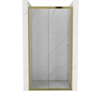 Mexen Apia porte de douche coulissante 125 cm, transparentes, dorées - 845-125-000-50-00 14605 5907709147683