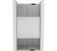 Mexen Apia porte de douche coulissante 135 cm, rayures, chrome - 845-135-000-01-20 14689 5907709109063