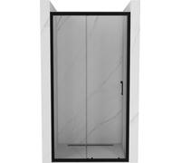 Mexen Apia Porte de douche pliante 125 cm, transparente, noire - 845-125-000-70-00