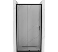 Mexen Apia porte de douche coulissante 145 cm, transparent, noir - 845-145-000-70-00 14693 5907709109216