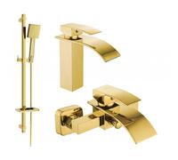 Mexen Aries DQ45 ensemble de bain, doré - 744803DQ45-50 5314 5907709183827