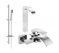 Mexen Aries Ensemble de bain DQ77, chrome - 744813DQ77-00 5316 5907709183841