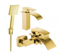 Mexen Aries R45 ensemble de baignoire, doré - 744803R45-50 5341 5907709186606