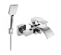Mexen Aries R62 robinet de baignoire avec ensemble de douche, chrome - 74483R62-00 5328 5907709186477