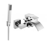 Mexen Aries R77 mitigeur de bain avec ensemble de douche, chrome - 74483R77-00 5325 5907709186446