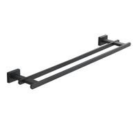 Mexen Arno porte-serviettes double, noir - 7020725-70 818 5907709108189