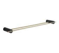 Mexen Aron double porte-serviette, noir/or - 7088125-57 5095 5907709171725