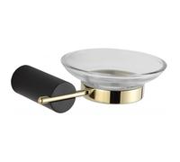 Mexen Aron porte-savon, noir/doré - 7088139-57 5116 5907709171961