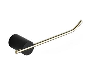 Mexen Aron support pour papier toilette, noir/doré - 7088133-57 5104 5907709171800