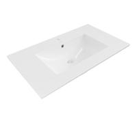 Mexen Atena lavabo encastré dans le plan 80 x 46 cm, blanc - 25018000 2258 5903163387955