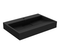Mexen Ava lavabo à poser en conglomérat 1/O 70 x 46 cm, noir - 23017071 16428 5907709158597