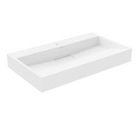 Mexen Ava lavabo de comptoir en composite 1/O 80 x 46 cm, blanc - 23018001 15961 5907709158610