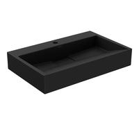 Mexen Ava lavabo sur plan en conglomérat 1/O 60 x 38 cm, noir - 23016071 16427 5907709158559