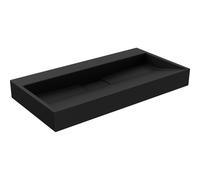 Mexen Ava vasque à poser en conglomérat B/O 90 x 46 cm, noire - 23019070 16462 5907709158665