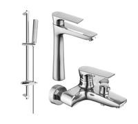 Mexen Axel Ensemble de bain DB72, chrome - 73813DB72-00 5370 5907709184114