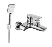 Mexen Axel R62 robinet de baignoire avec ensemble de douche, chrome - 7383R62-00 5390 5907709188648