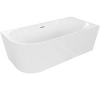 Mexen Mia baignoire îlot d'angle droite 170 x 80 cm, blanche, trop-plein chromé - 52691708000P-01 46366 5905315383518
