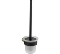 Mexen Base brosse de toilette, noire/dorée - 7088250-57 16031 5907709155770